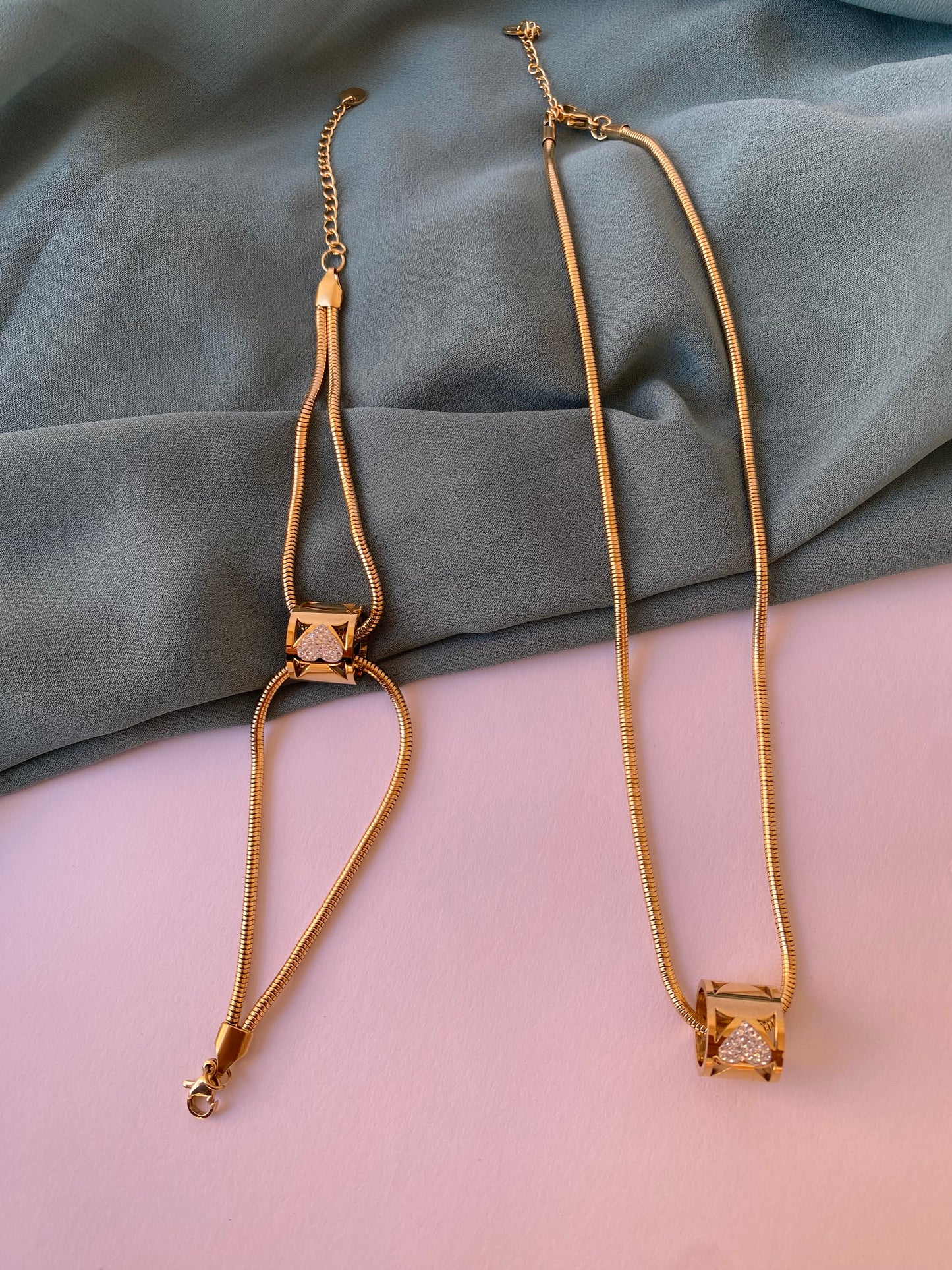 Middle Ring Bundle (Bracelet + Necklace