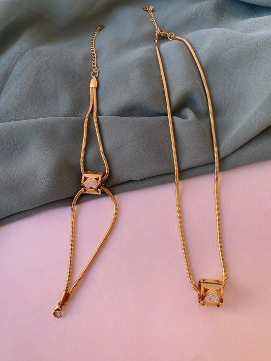 Middle Ring Bundle (Bracelet + Necklace