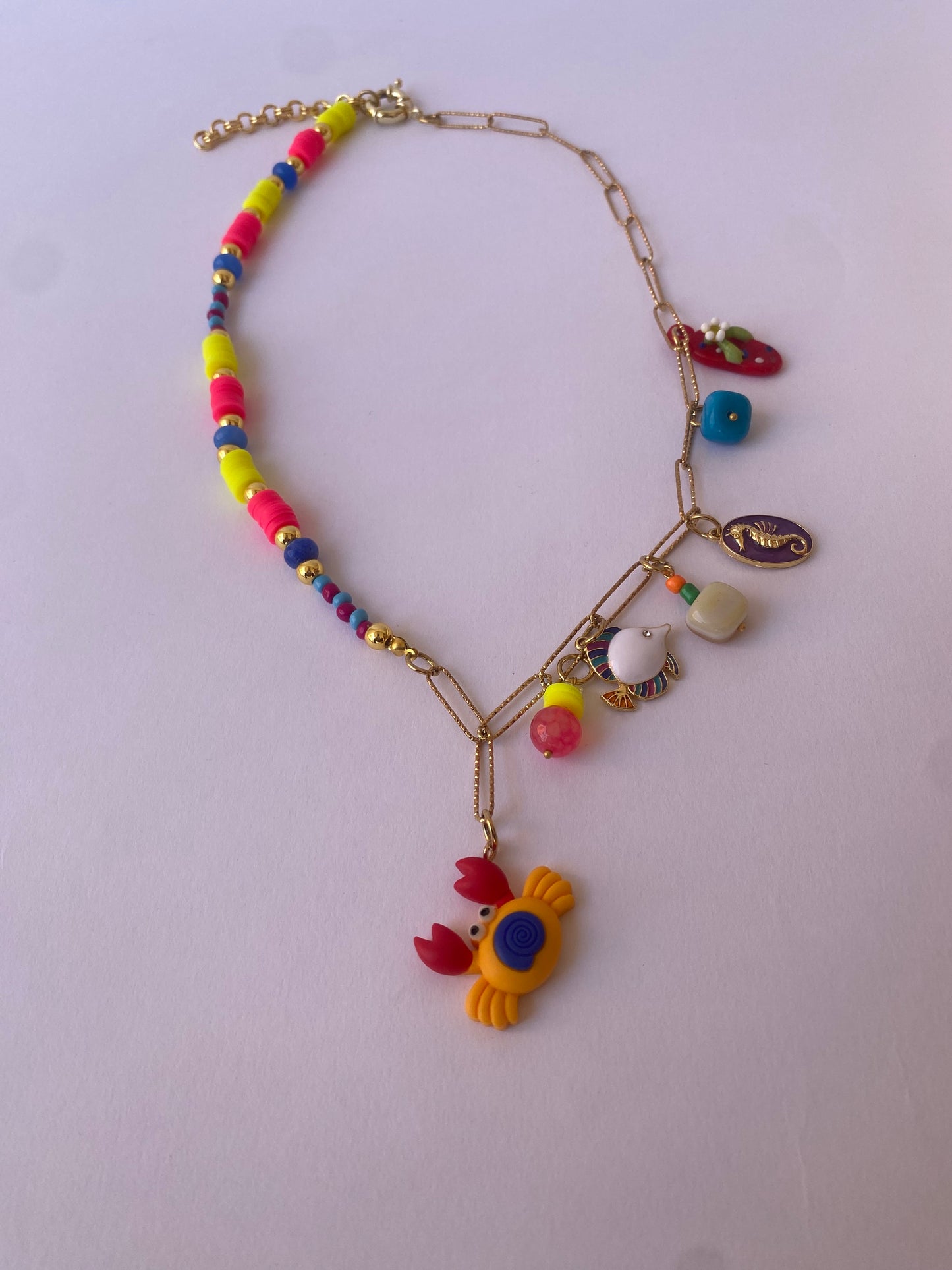 Crabby Crab Necklace