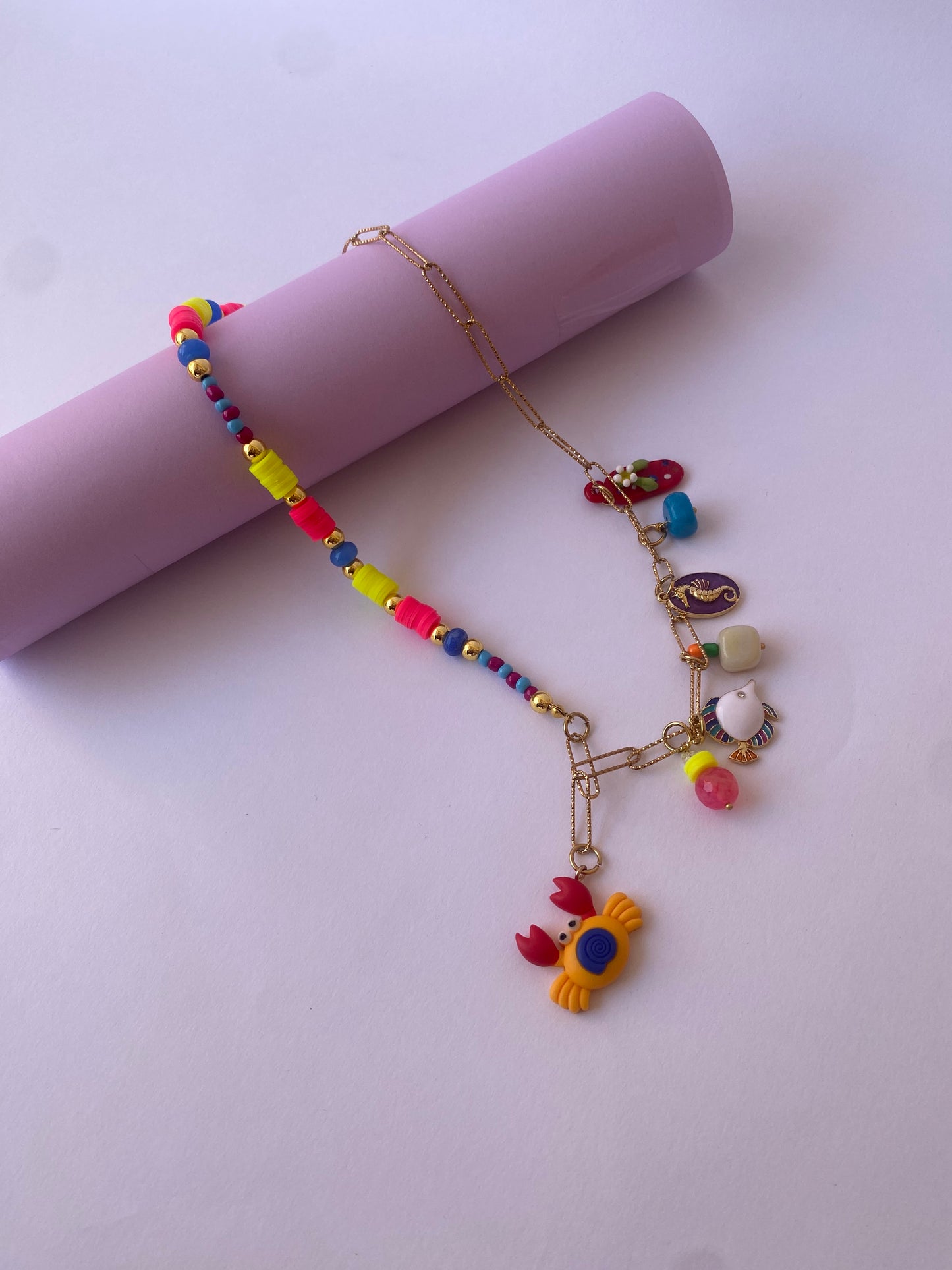 Crabby Crab Necklace